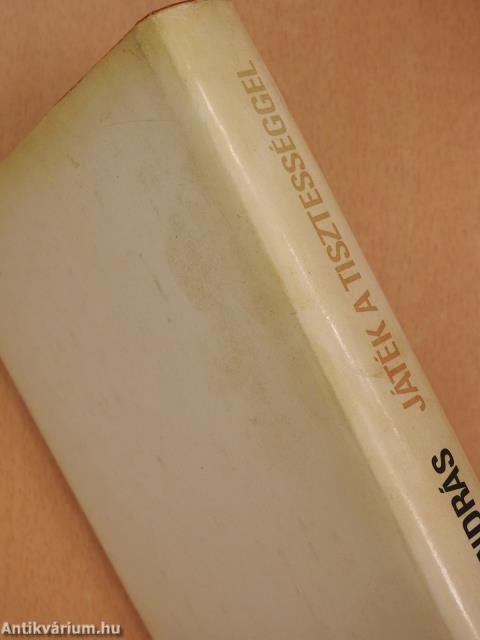 Játék a tisztességgel (dedikált példány)