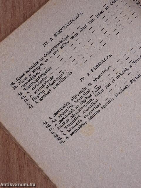 Elsőáldozók és bérmálkozók hittankönyve