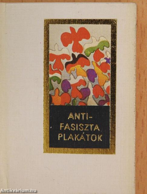 Antifasiszta plakátok (minikönyv)
