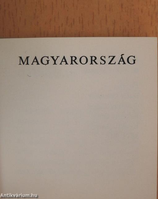 Magyarország (minikönyv) (számozott)