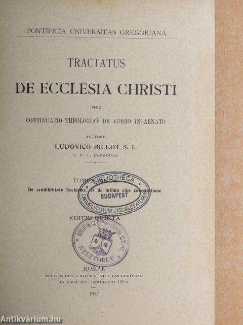 Tractatus de Ecclesia Christi I.