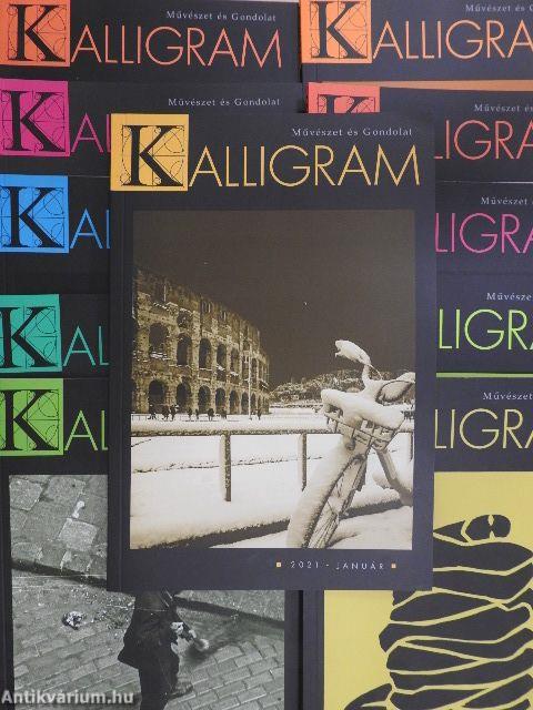 Kalligram 2021. január-december