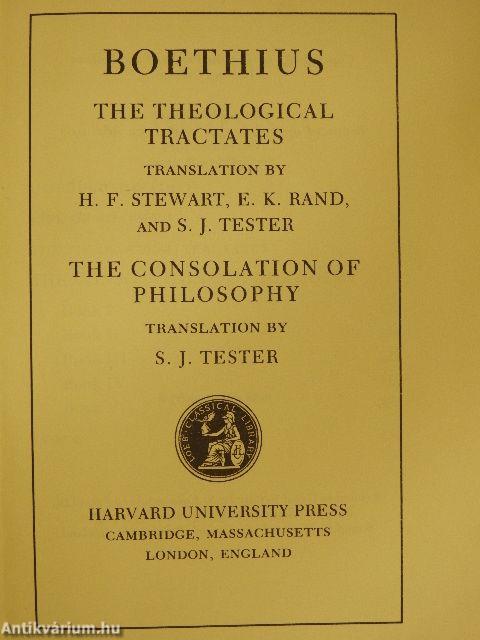 The Theological Tractates/The Consolation of Philosophy