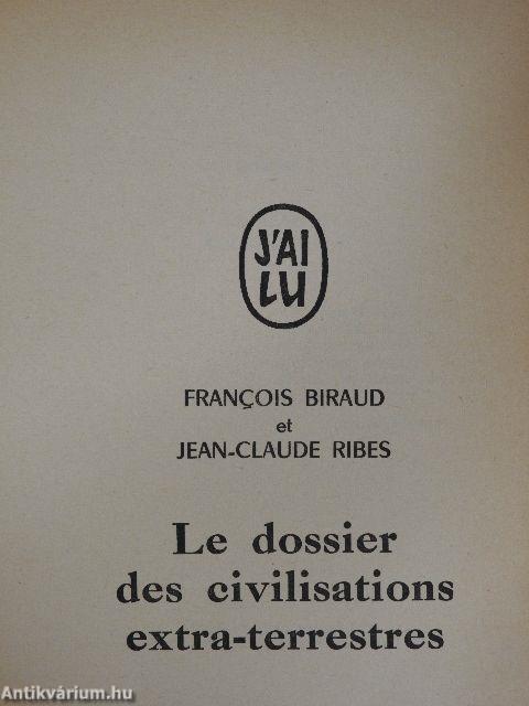 Le dossier des civilisations extra-terrestres