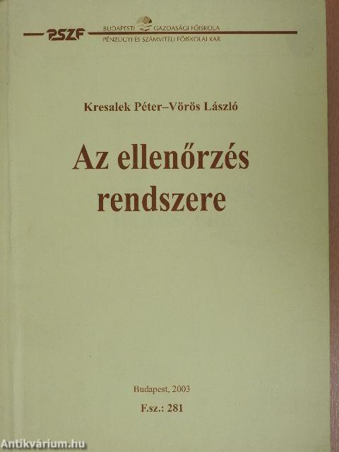 Az ellenőrzés rendszere