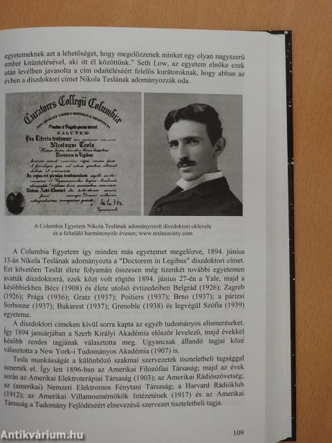 Nikola Tesla és az Univerzum titkai (dedikált példány)