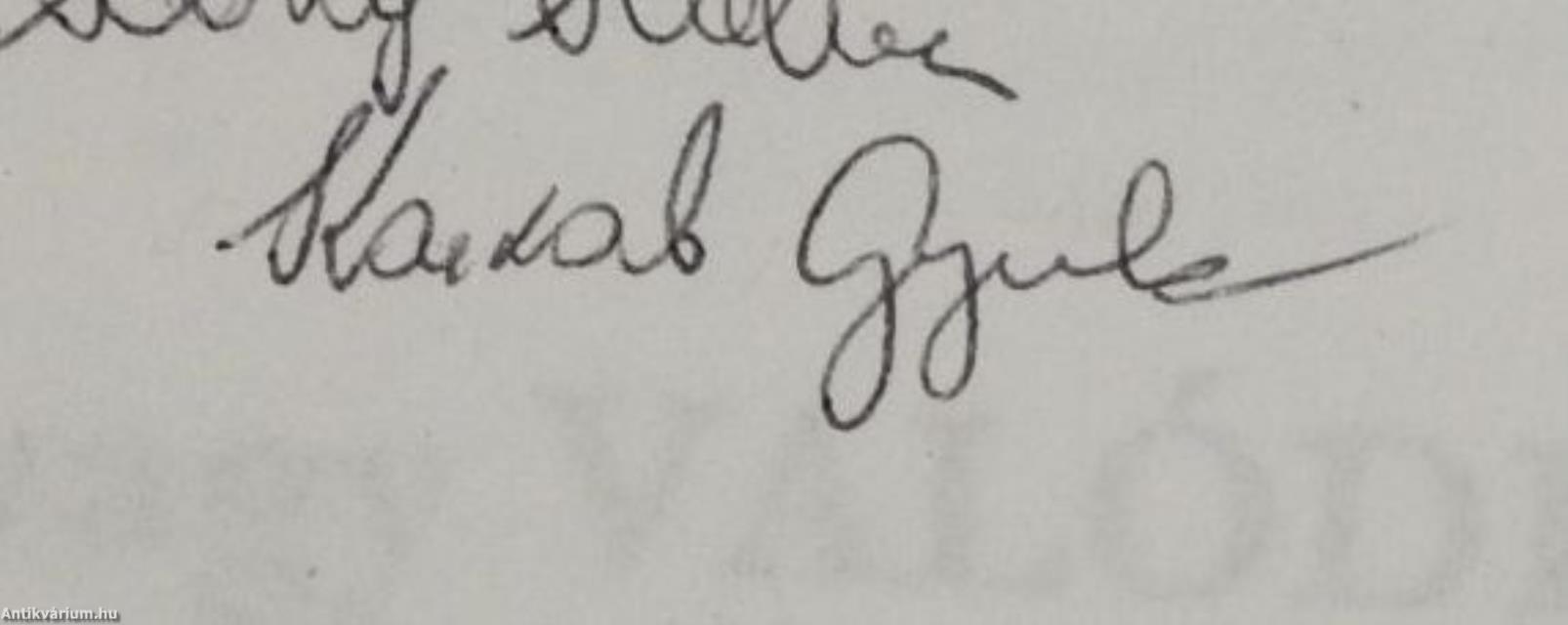 Hamis vagy valódi? (kétszeresen dedikált példány)