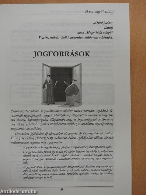 Hamis vagy valódi? (kétszeresen dedikált példány)