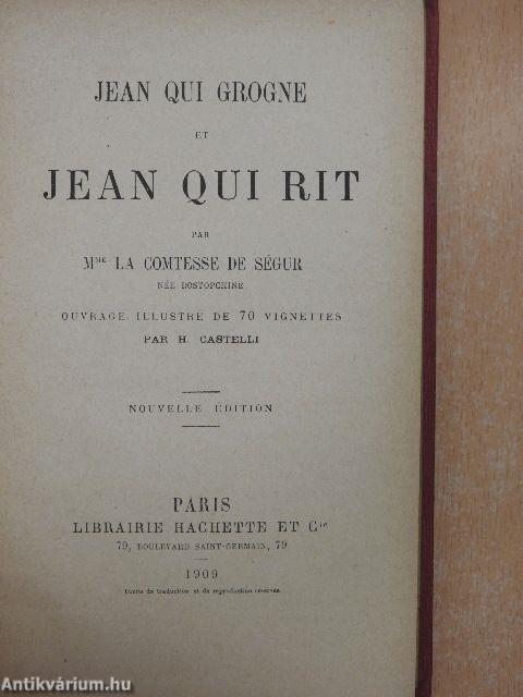 Jean qui grogne et Jean qui rit