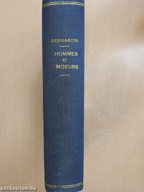 Hommes et Moeurs au Dix-Septiéme Siécle