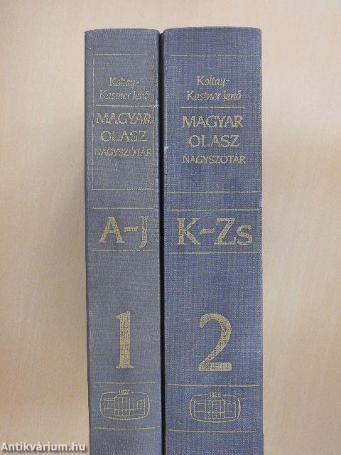 Magyar-olasz nagyszótár 1-2.