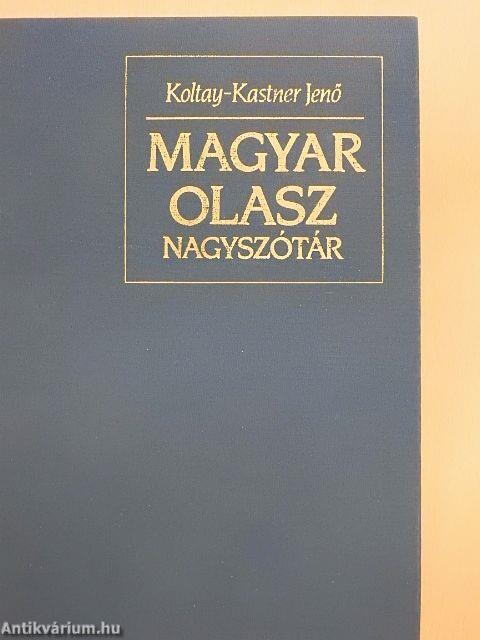 Magyar-olasz nagyszótár 1-2.