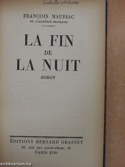 La fin de la nuit