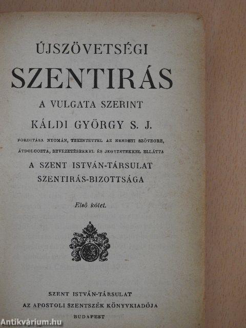 Ószövetségi Szentirás I-III./Újszövetségi Szentirás I-II.