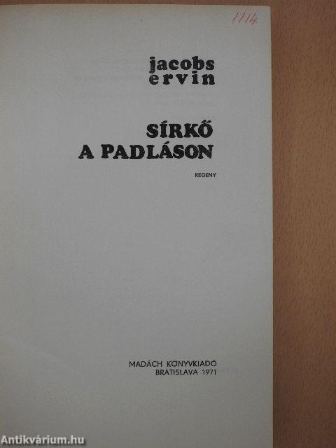 Sírkő a padláson