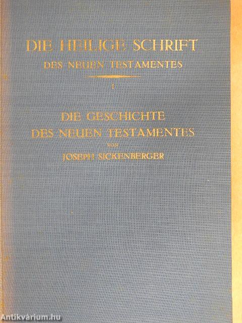 Die Geschichte des Neuen Testamentes