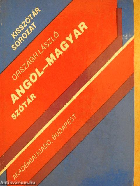 Angol-magyar szótár 