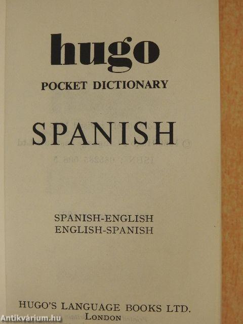 Hugo Pocket Dictionary Spanish