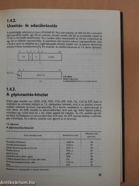 Digitális számítógépek szervezése és a mikroprogramozás