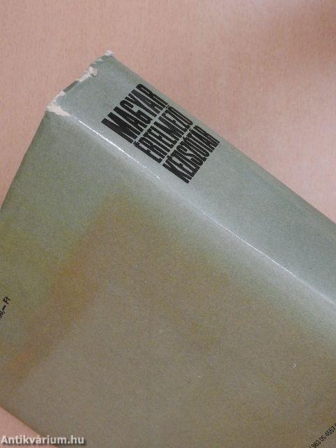 Magyar értelmező kéziszótár I-II.