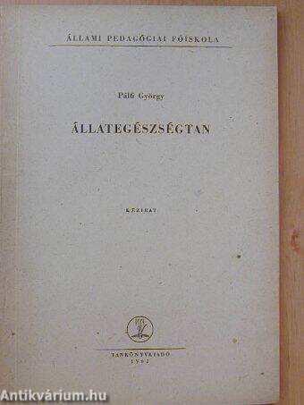 Állategészségtan