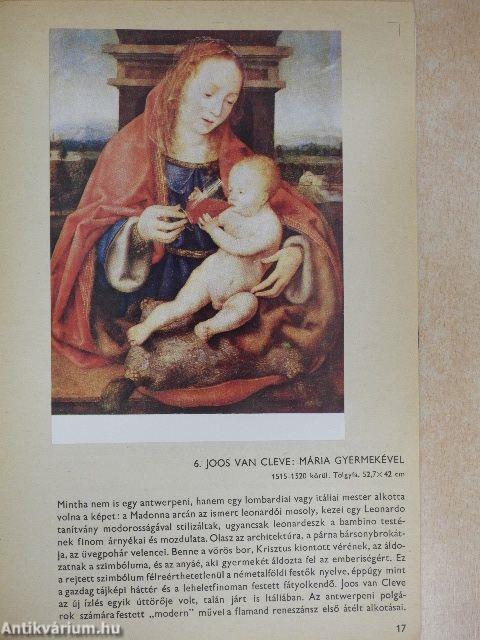 XV. és XVI. századi németalföldi képek a Szépművészeti Múzeumban