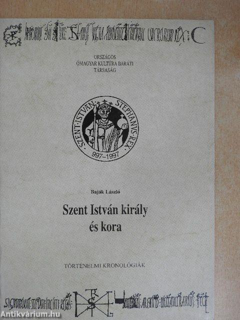 Szent István király és kora