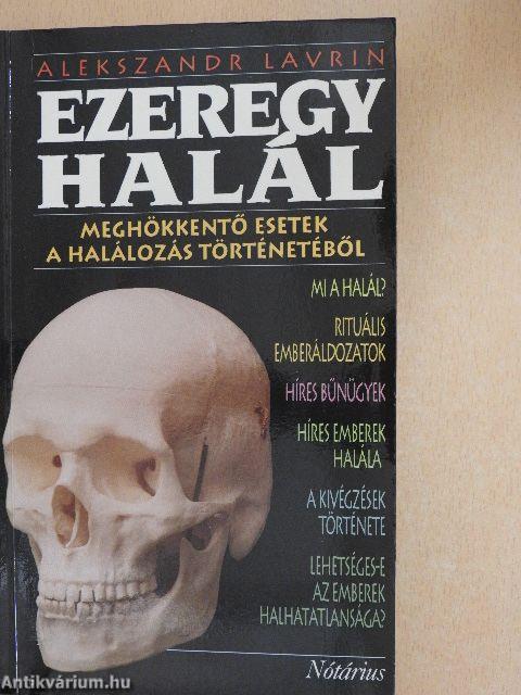 Ezeregy halál