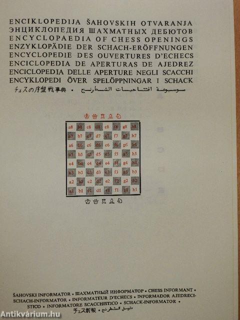 Encyclopaedia of Chess Openings D