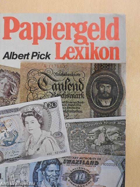 Papiergeld Lexikon