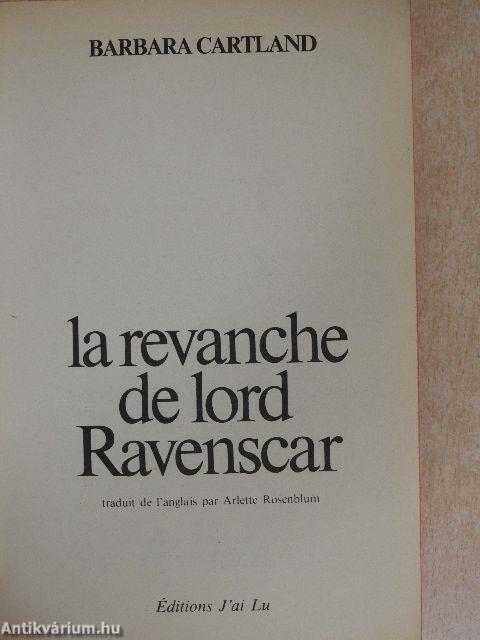 La revanche de lord Ravenscar