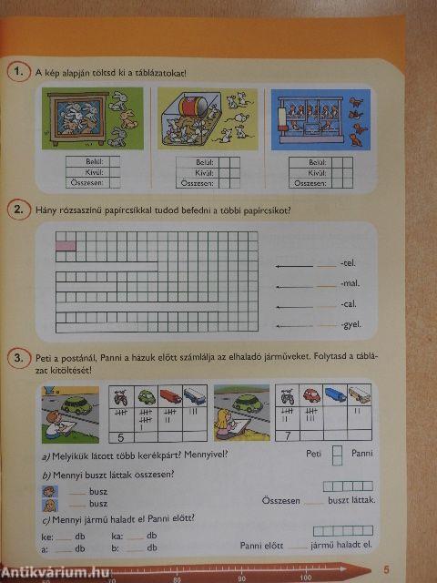 Színes matematika tankönyv 1.