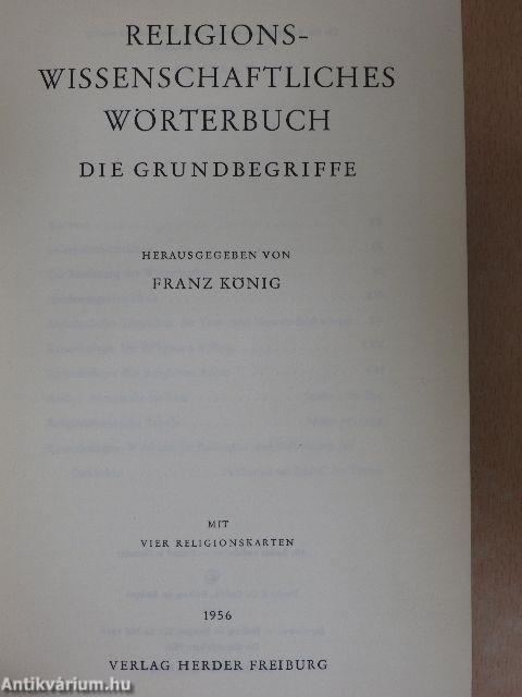 Religionswissenschaftliches Wörterbuch