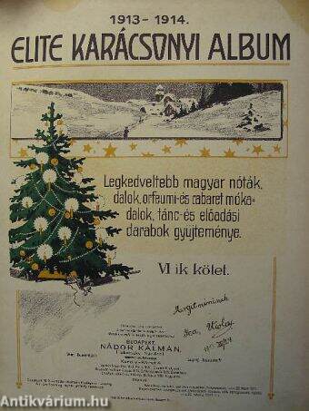 Elite karácsonyi album 1913-14