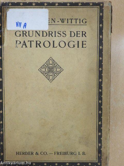 Grundriß der Patrologie