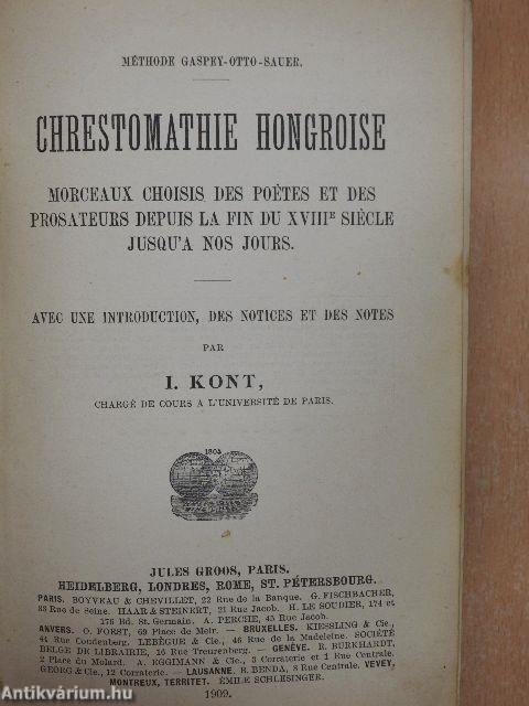 Chrestomathie Hongroise