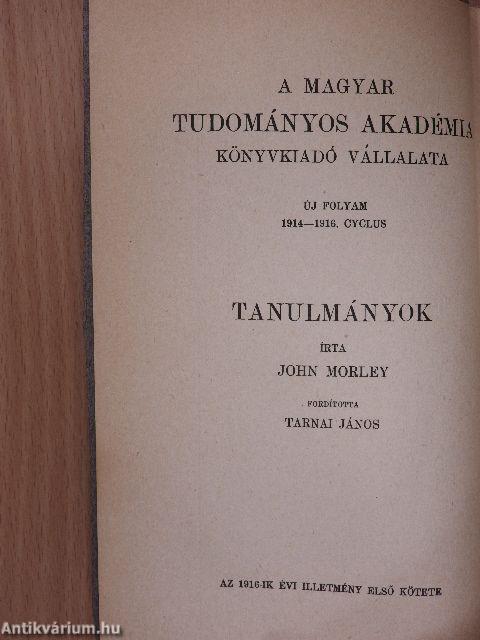 Tanulmányok