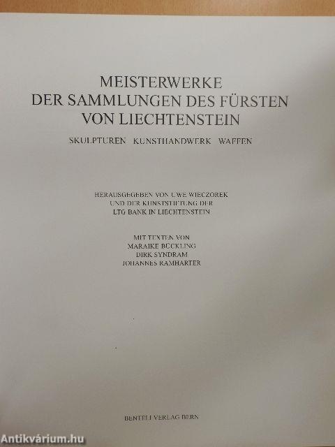 Meisterwerke der Sammlungen des Fürsten von Liechtenstein