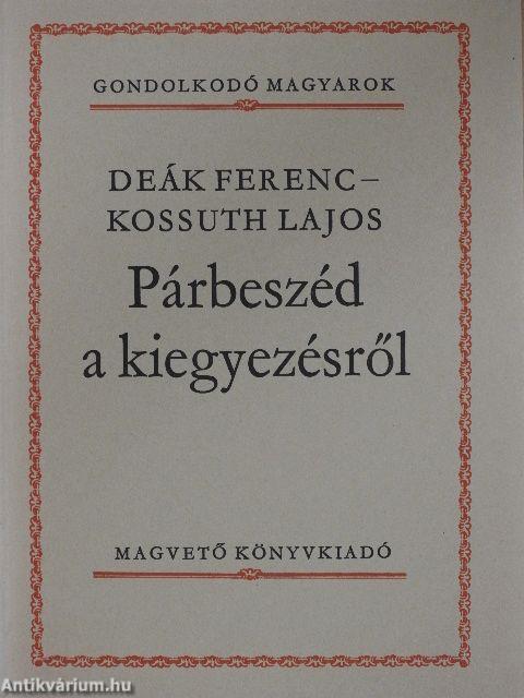 Párbeszéd a kiegyezésről