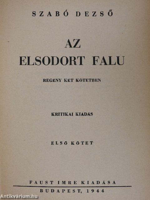 Az elsodort falu I-II.