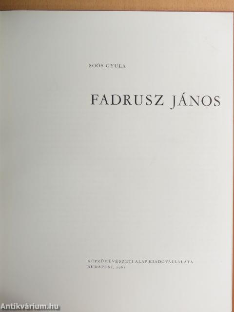 Fadrusz János