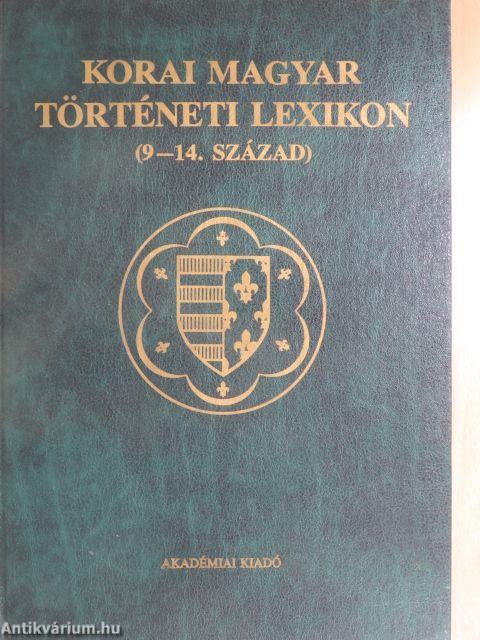 Korai magyar történeti lexikon (9-14. század)