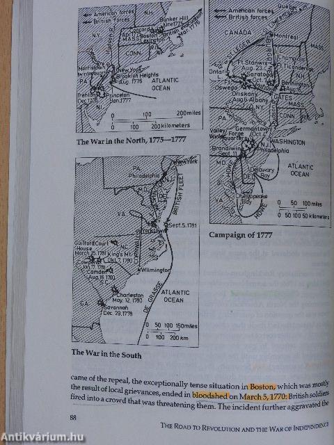 Handouts for U. S. History