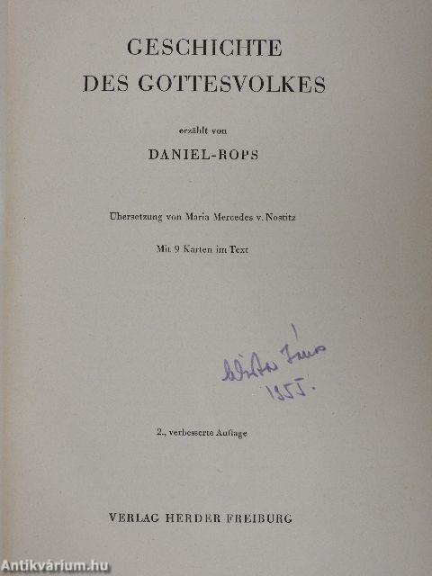 Geschichte des Gottesvolkes