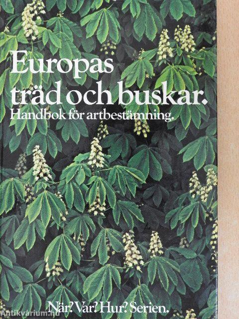 Europas träd och buskar