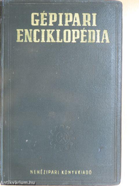 Gépipari enciklopédia 12.