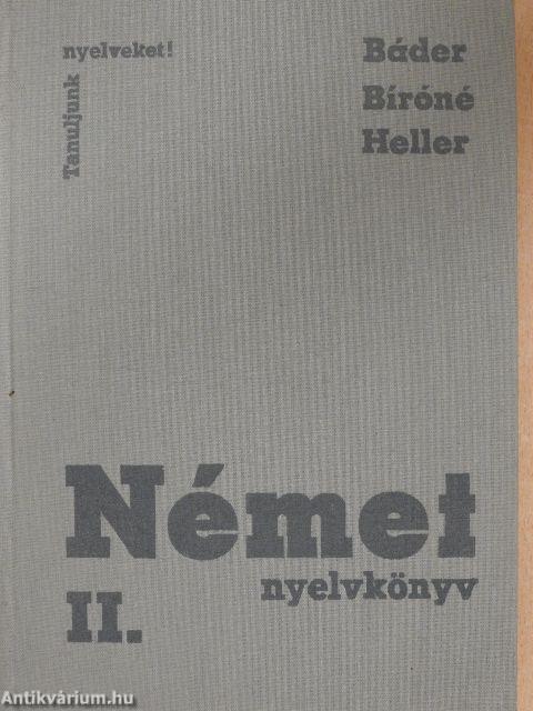 Német nyelvkönyv II.