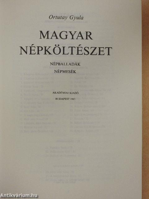 Magyar népköltészet