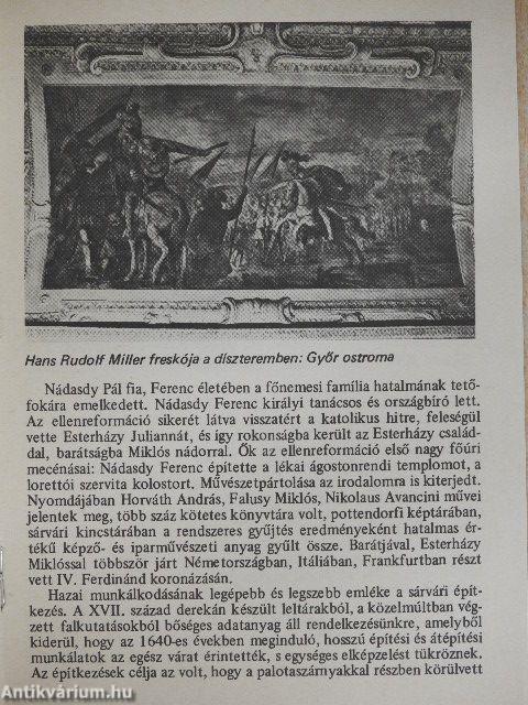 Sárvár - Nádasdy kastély