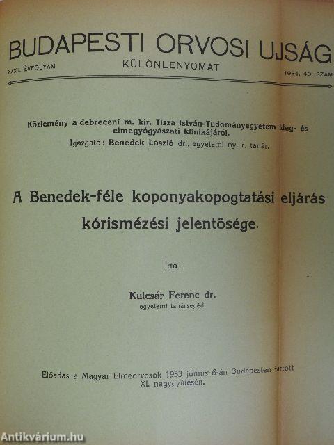 Diagnosztikai és terápiás értekezések egyedi gyűjteménye (12 db)